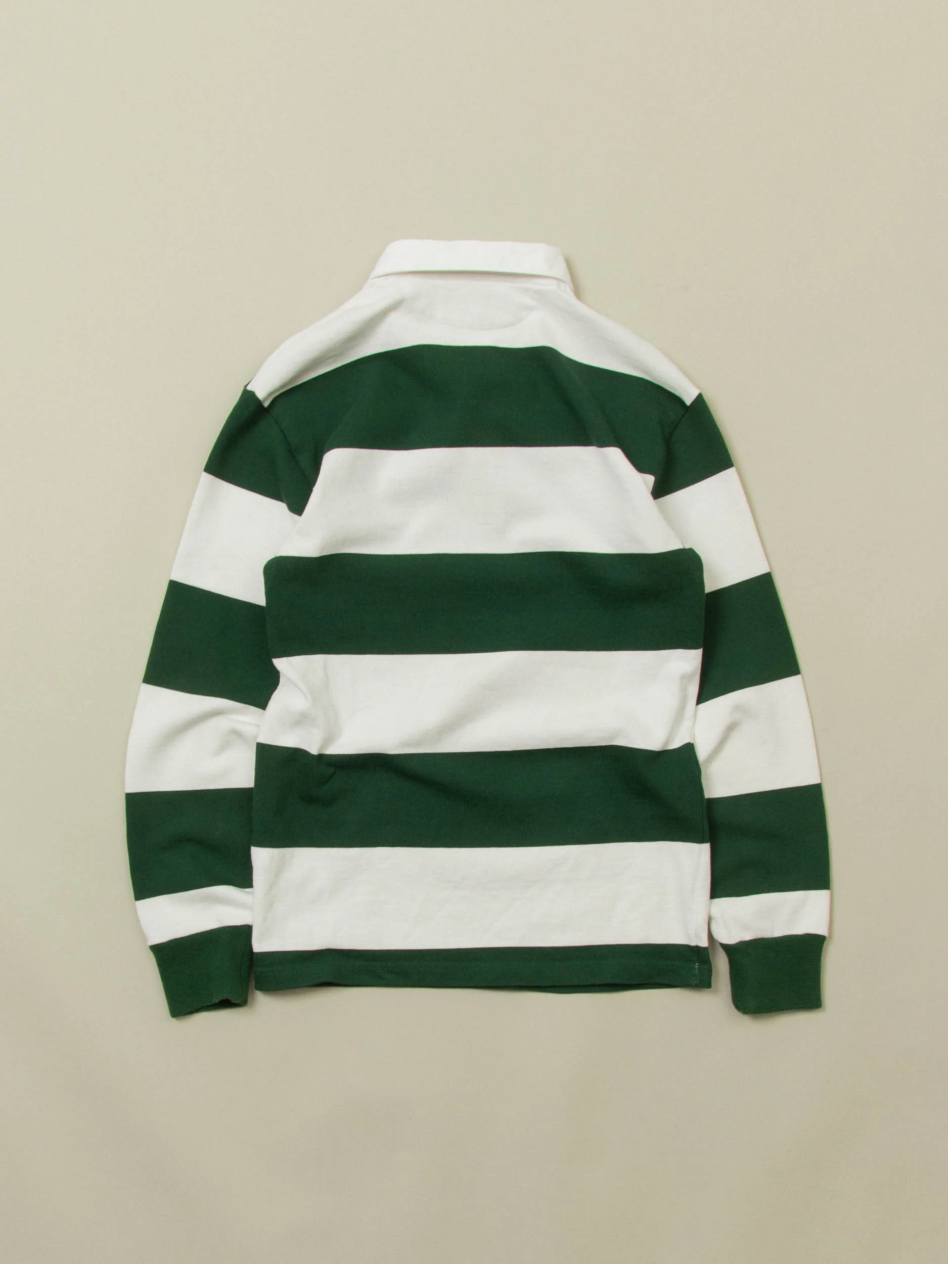 2000s 'Shanahan' Striped Rugby Shirt (S/M) - Image 3