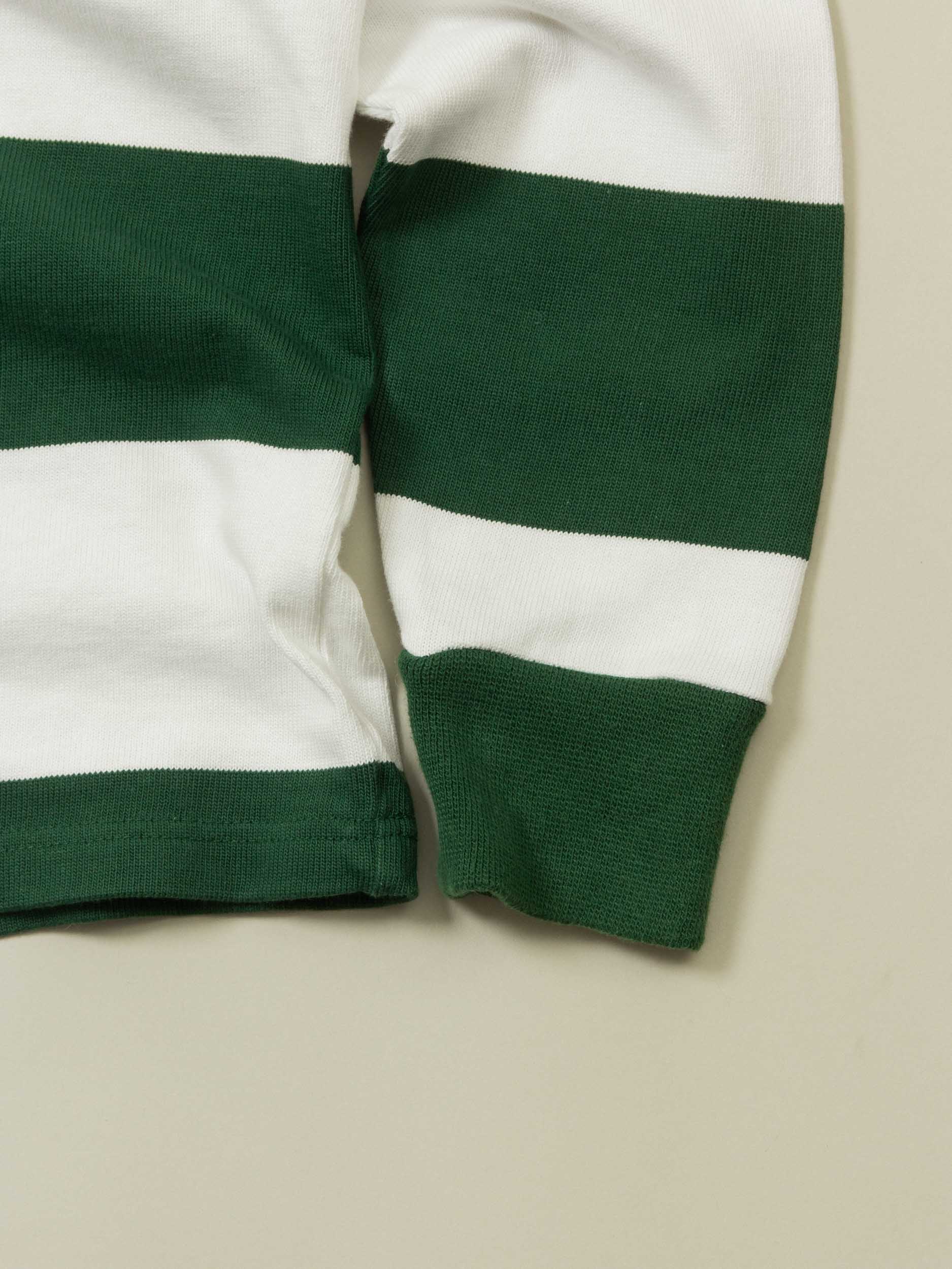 2000s 'Shanahan' Striped Rugby Shirt (S/M) - Image 4