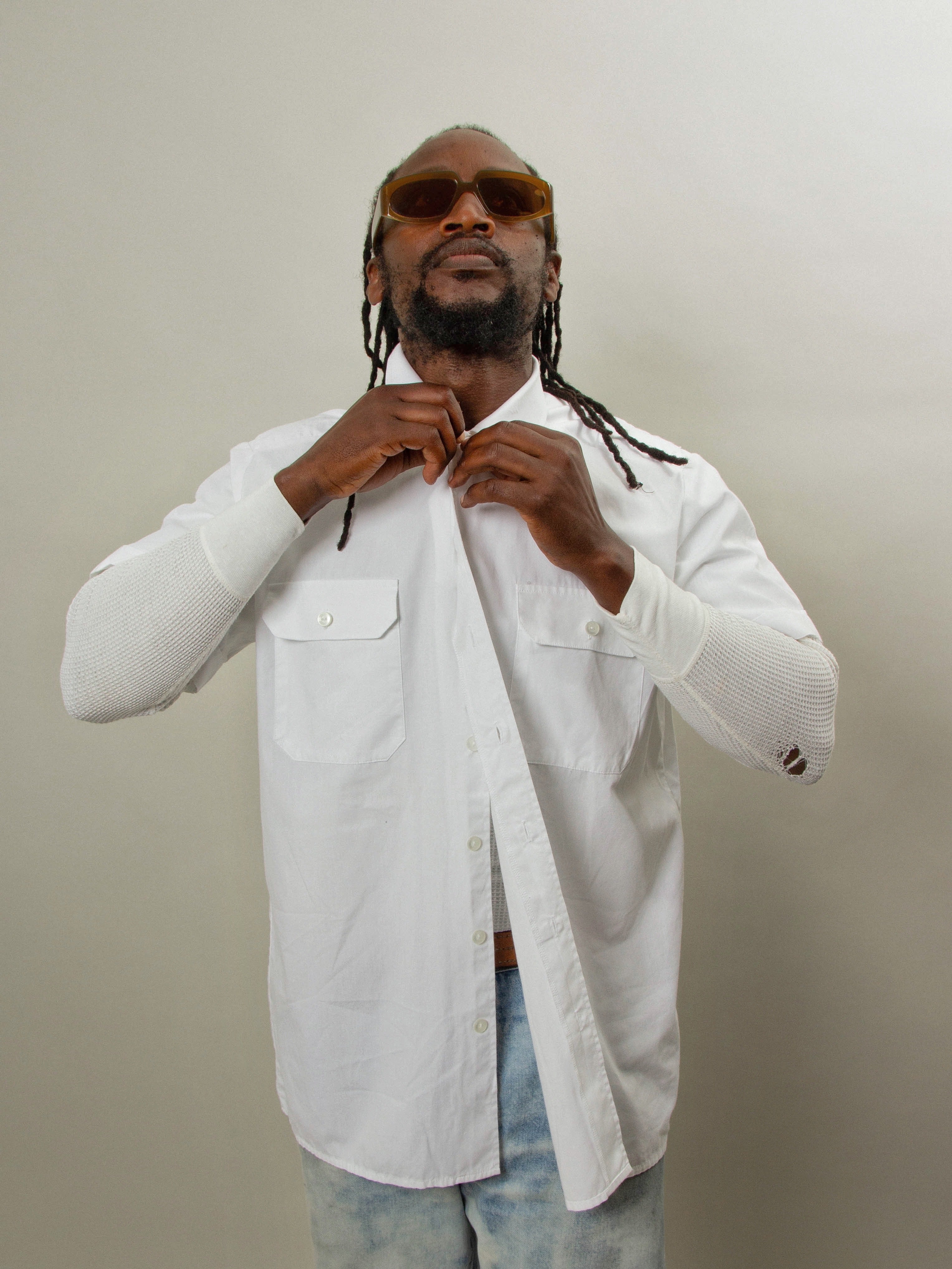Used Army Short Sleeve Service Shirt - Image 3