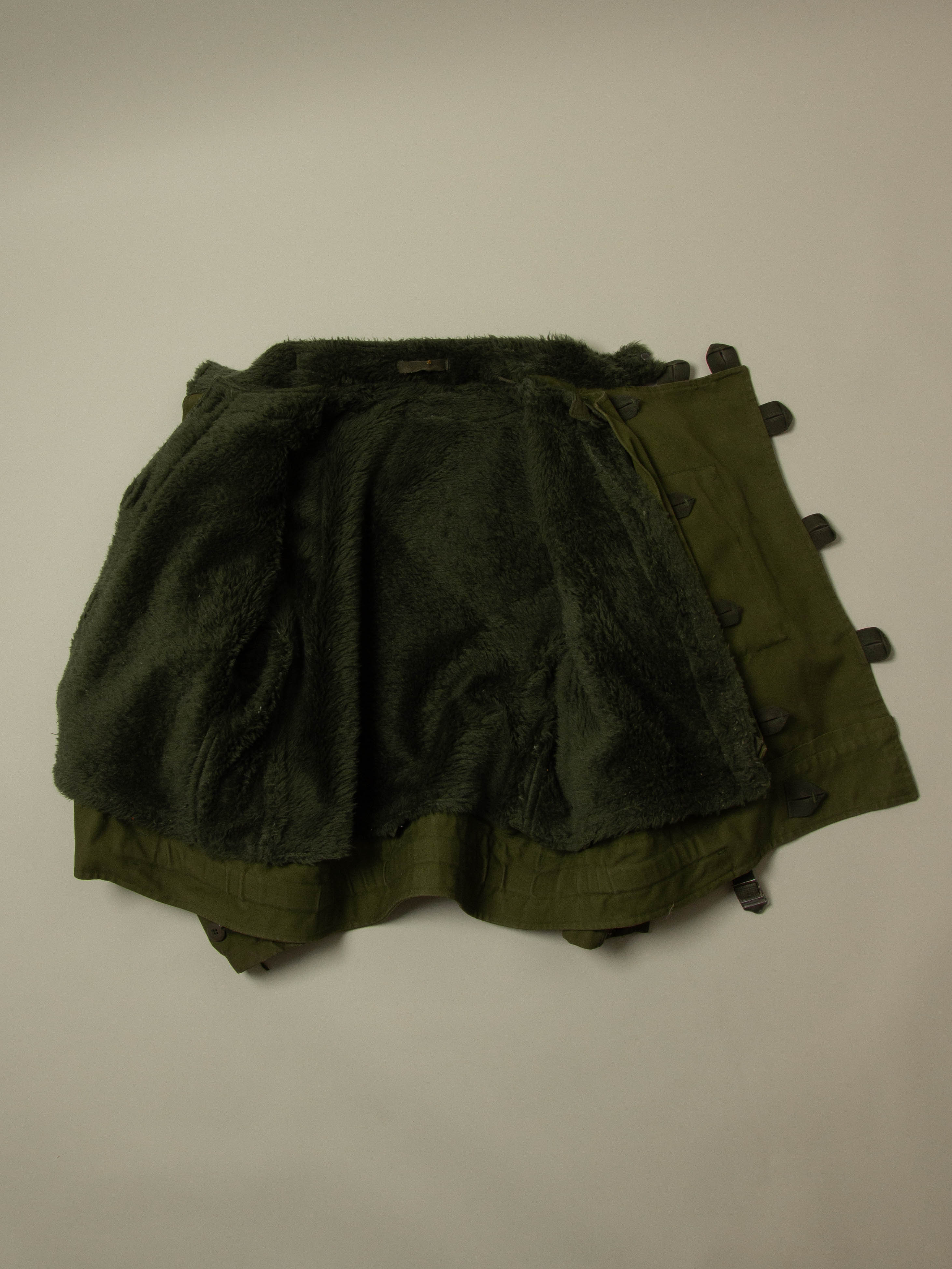 Vtg 1960s Rare Swedish Army Motorcycle Dispatch Jacket (XL) - Image 2
