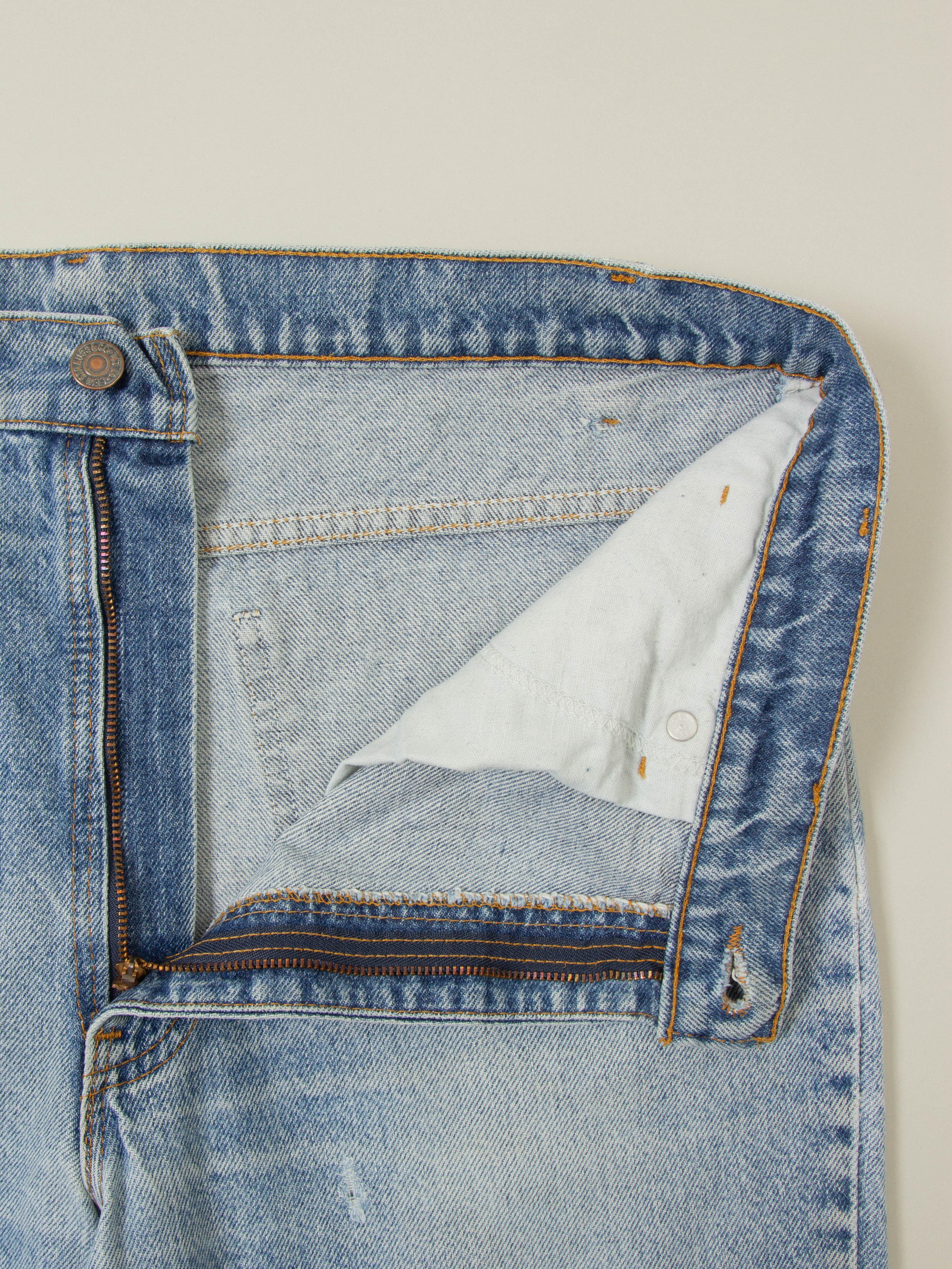 Vtg 1980s Levi's 517 Jeans - Made in USA (36x32) - Image 5