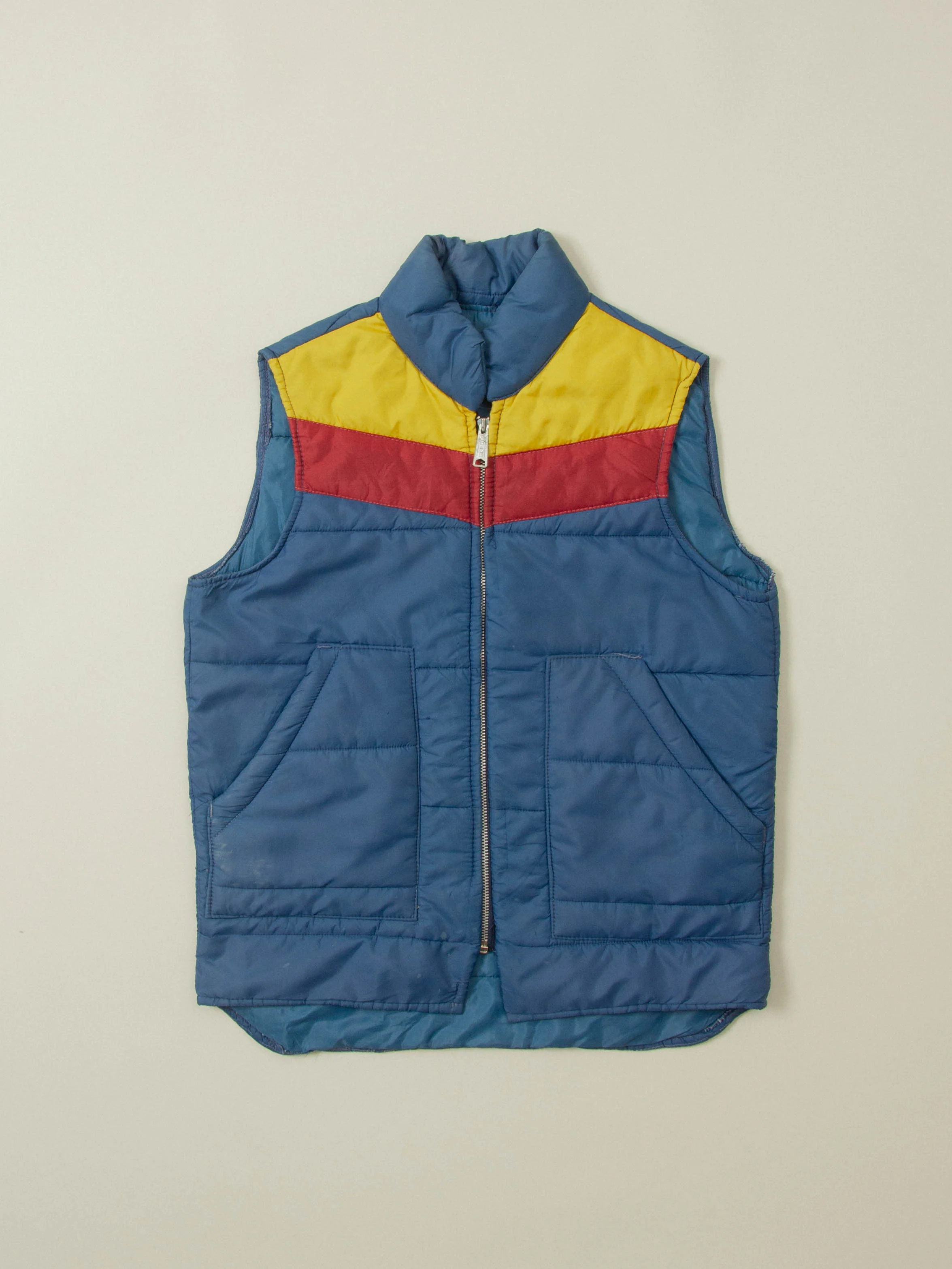 Vtg 1980s Westwind Quilted Vest - Made in USA (S)