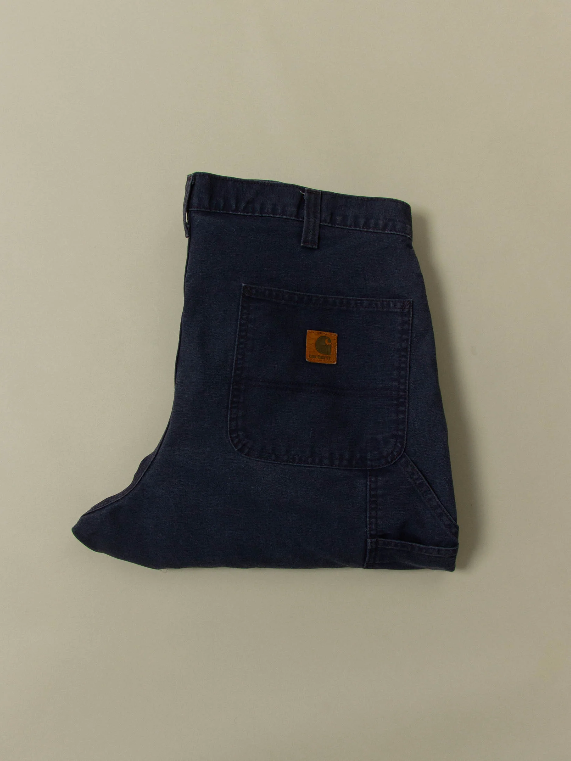 Vtg 1990s Carhartt Carpenter Trousers (36x34) - Image 7