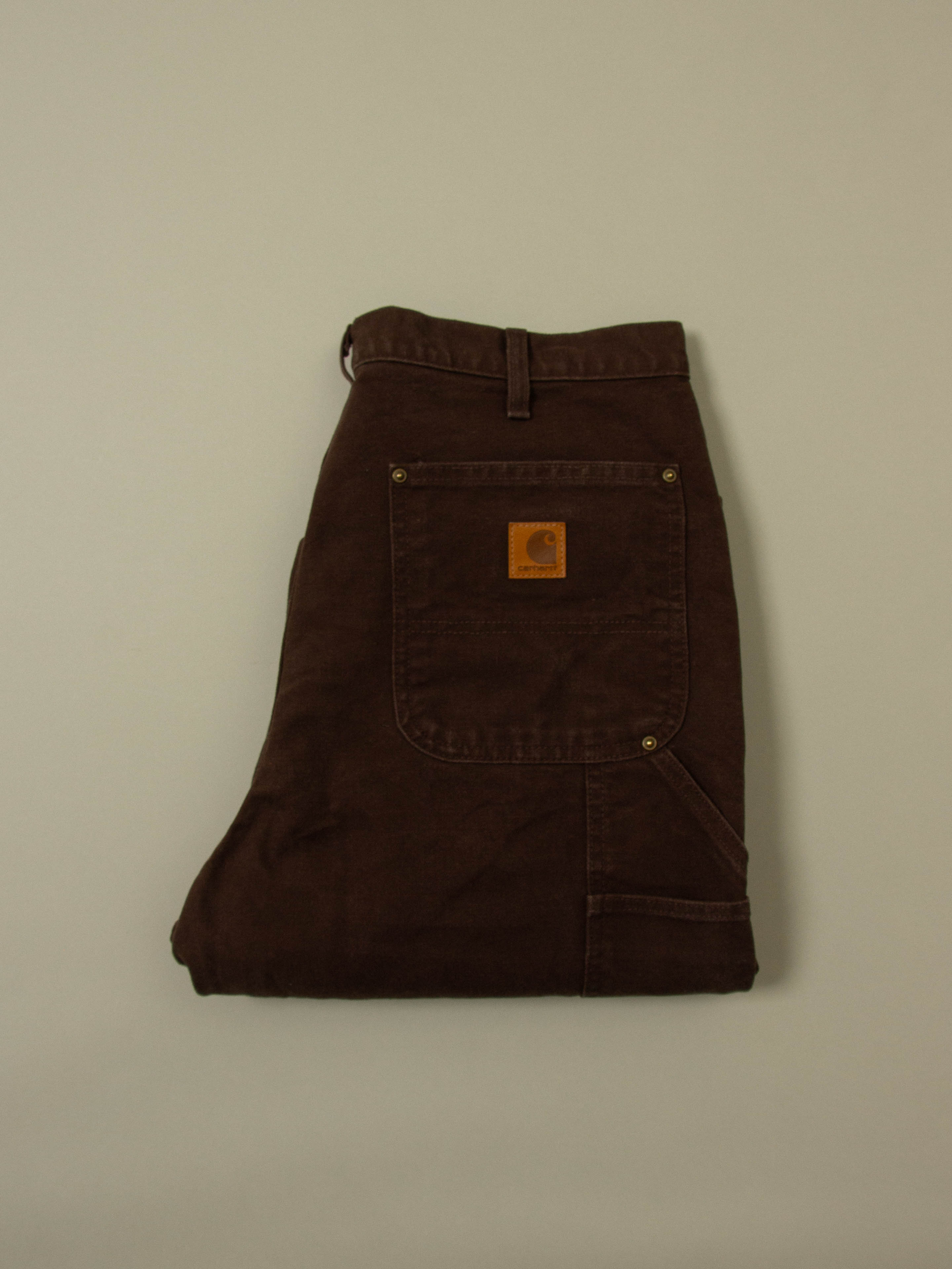 Vtg 1990s Carhartt Double Knee Trousers (34x35) - Image 6