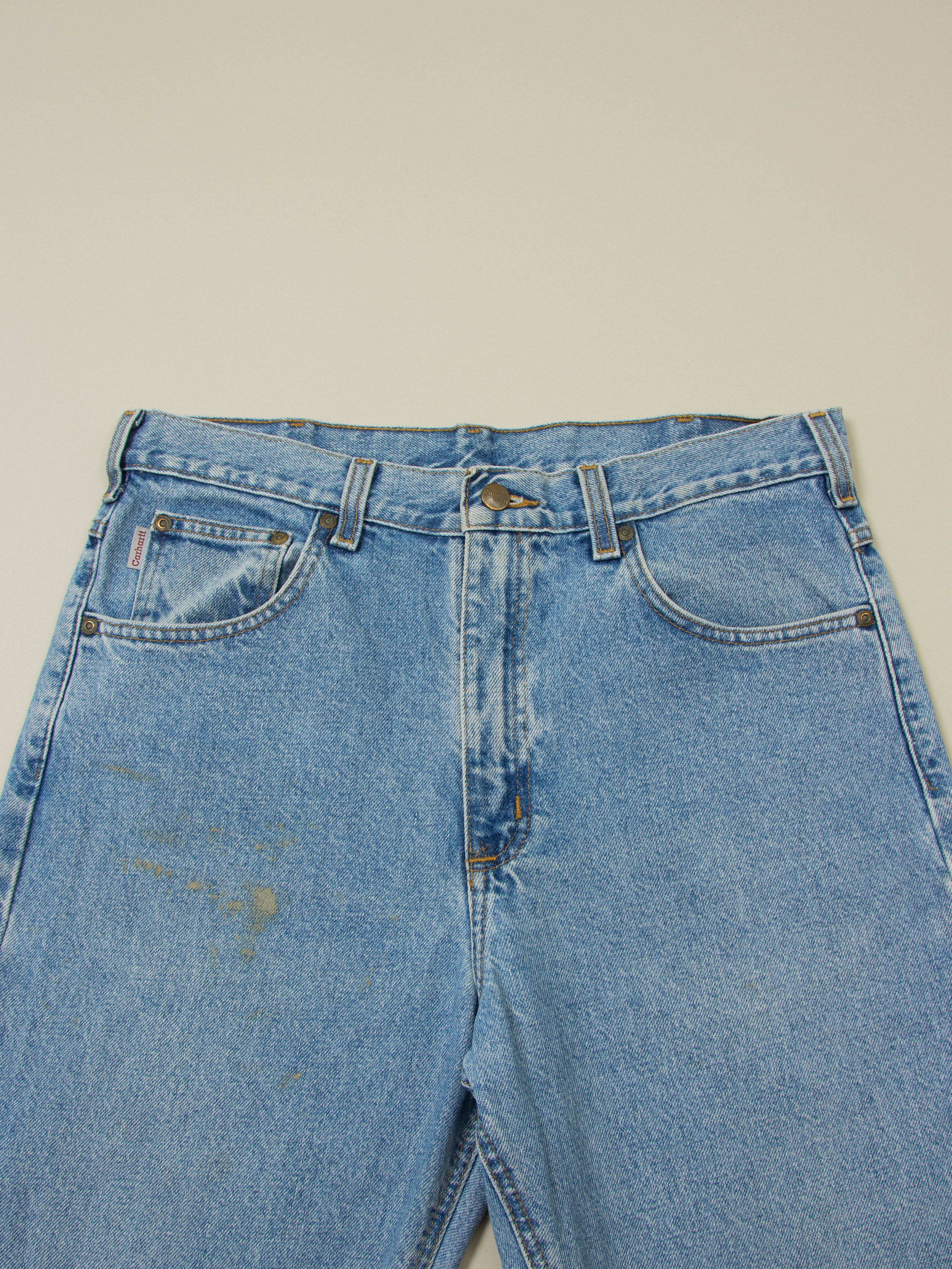 Vtg 1990s Carhartt Jeans (34x30) - Image 2