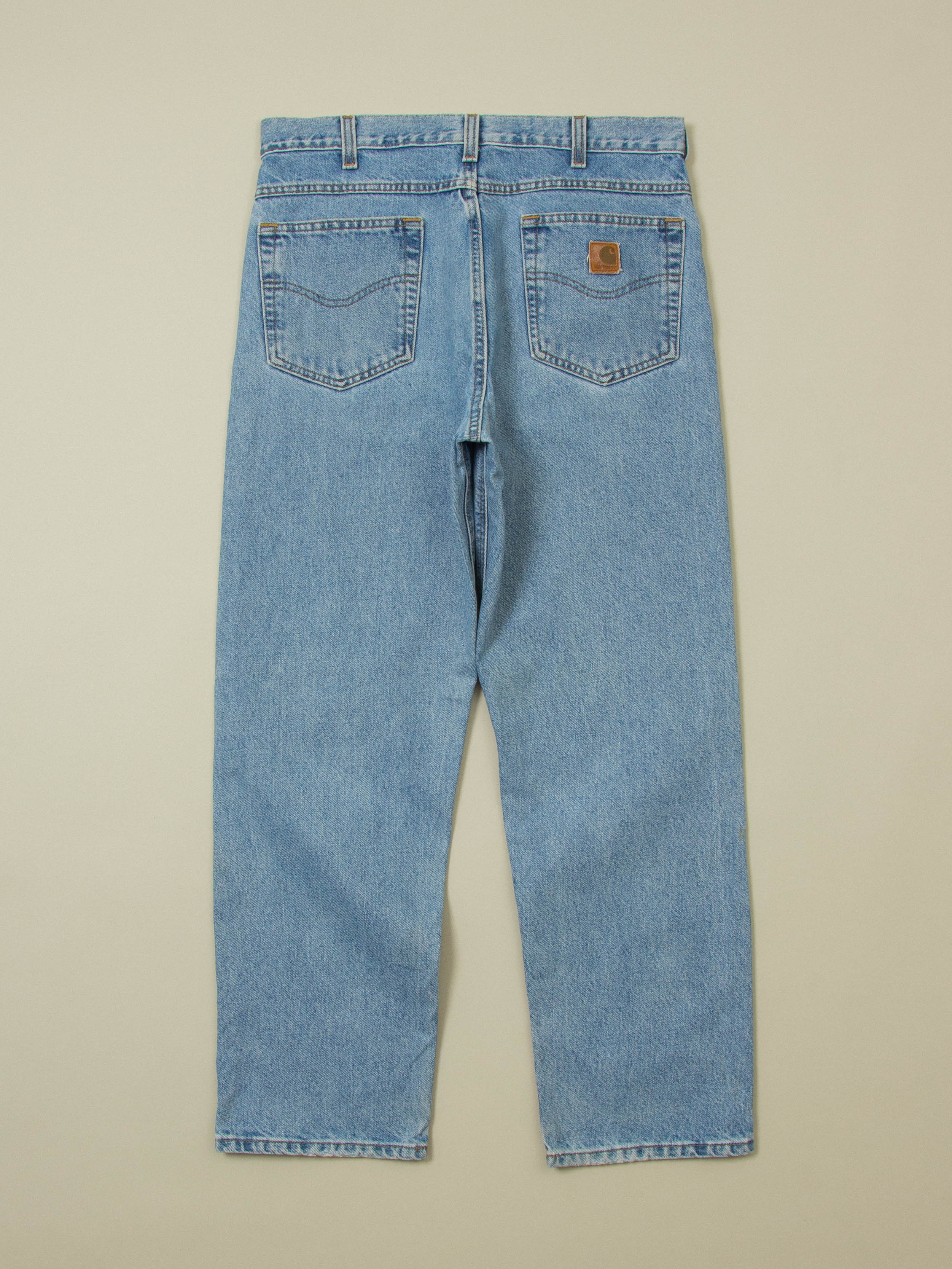 Vtg 1990s Carhartt Jeans (34x30) - Image 4