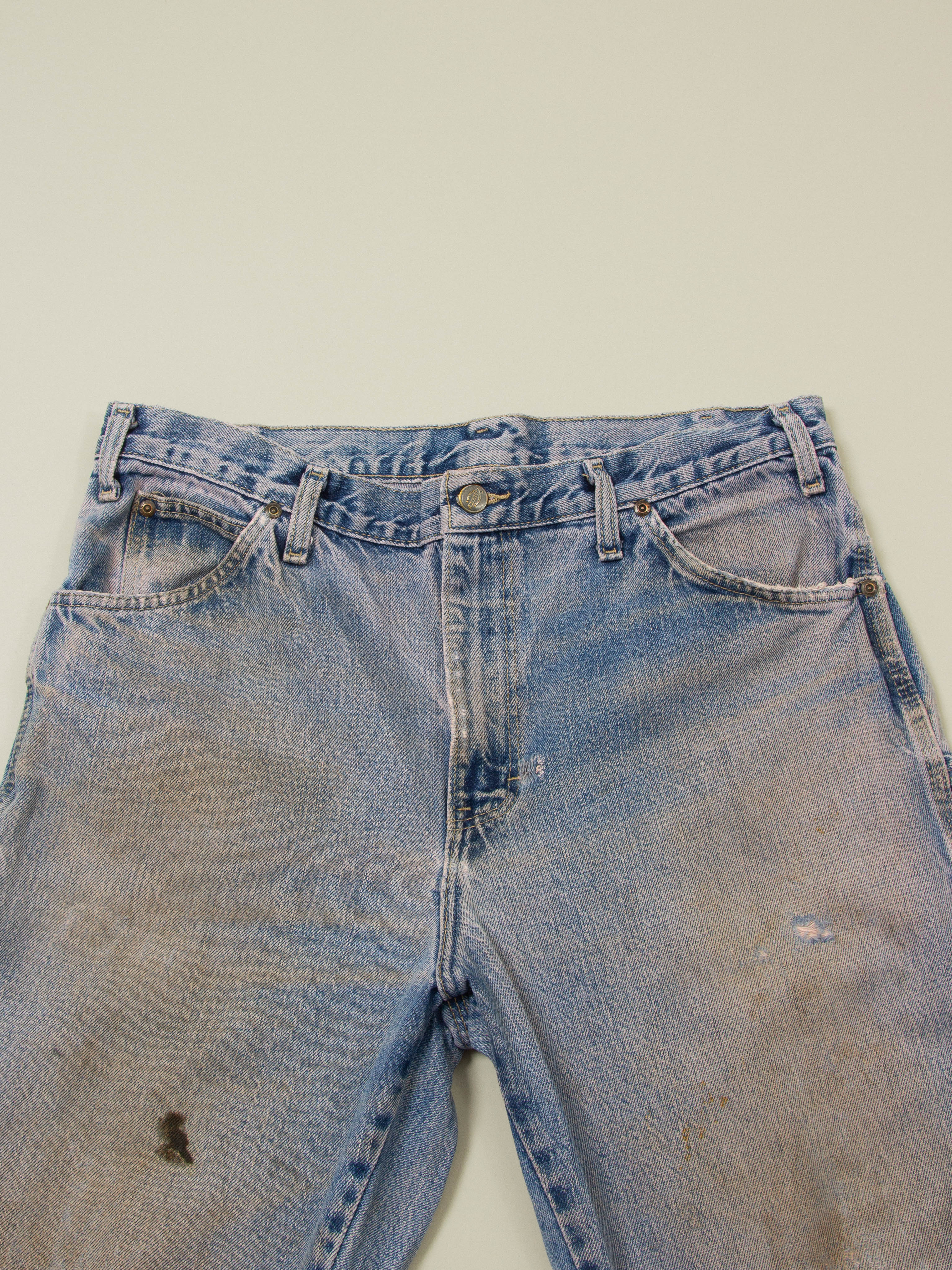 Vtg 1990s Dickies Carpenter Jeans (36x32) - Image 2