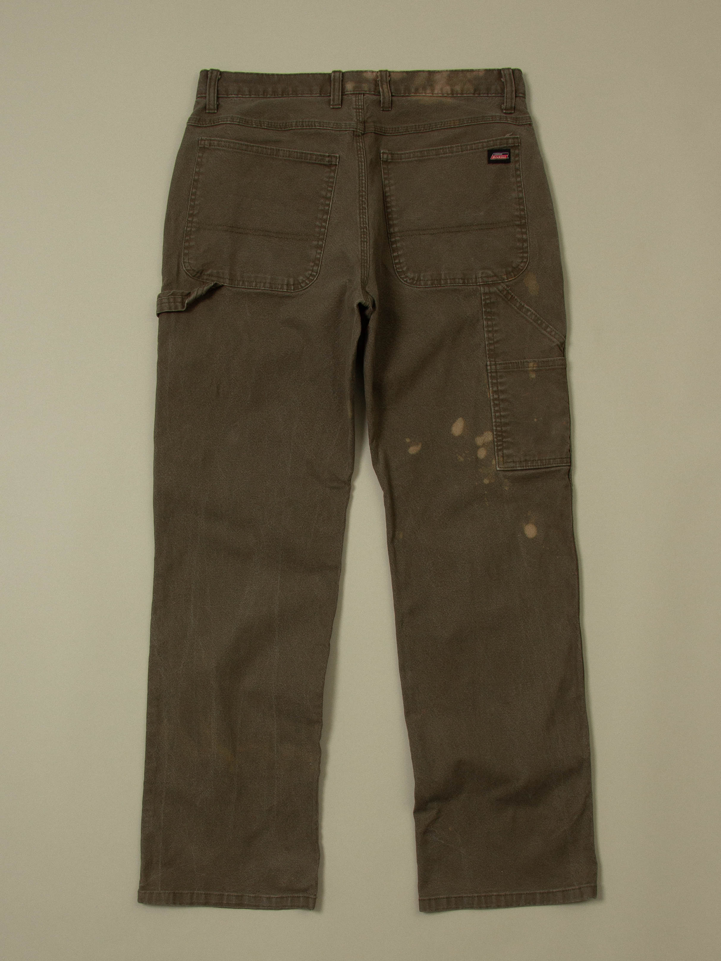 Vtg 1990s Dickies Carpenter Trousers (32x31) - Image 3