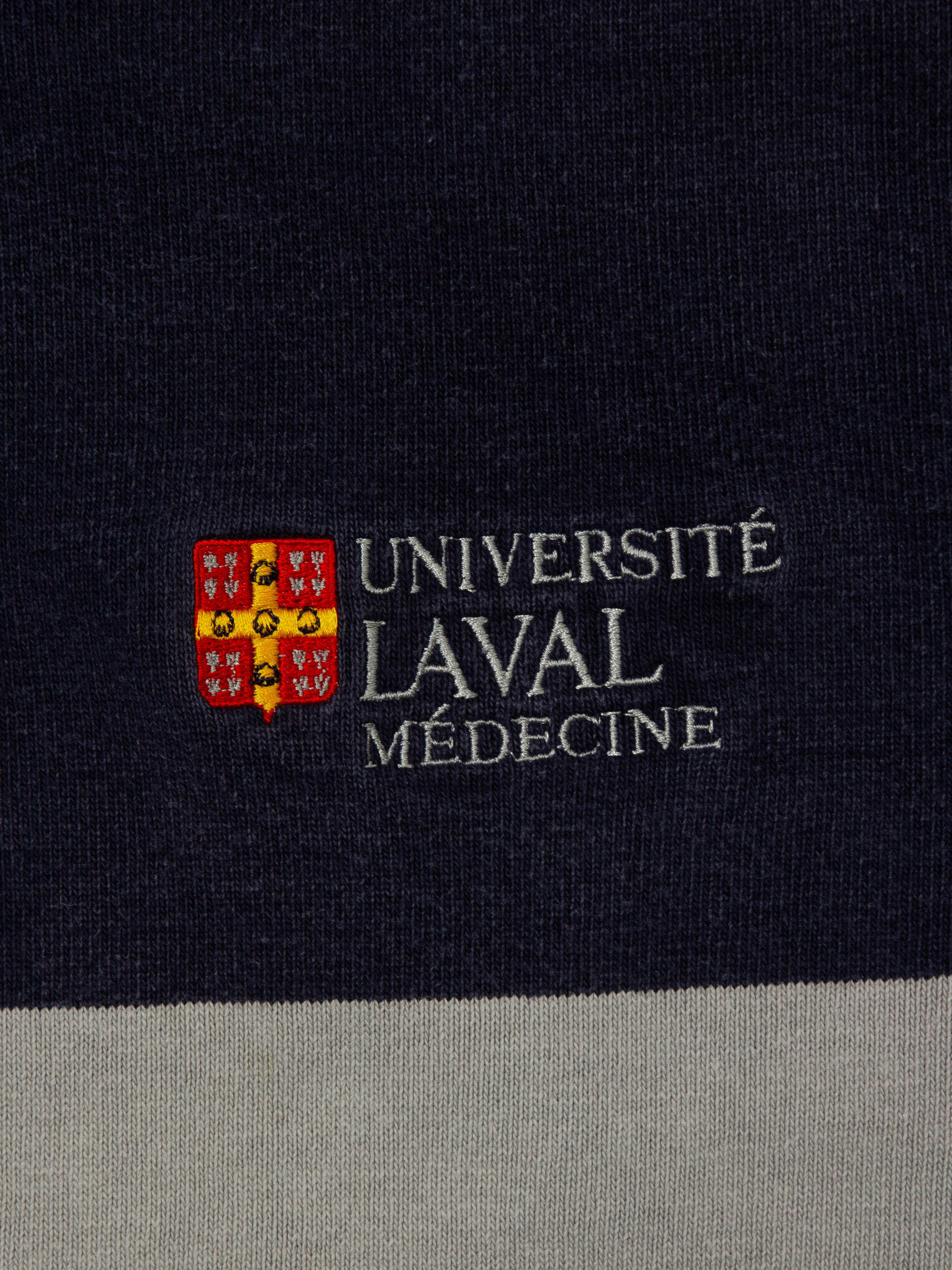 Vtg 1990s Laval University Rugby Shirt (L) - Image 3