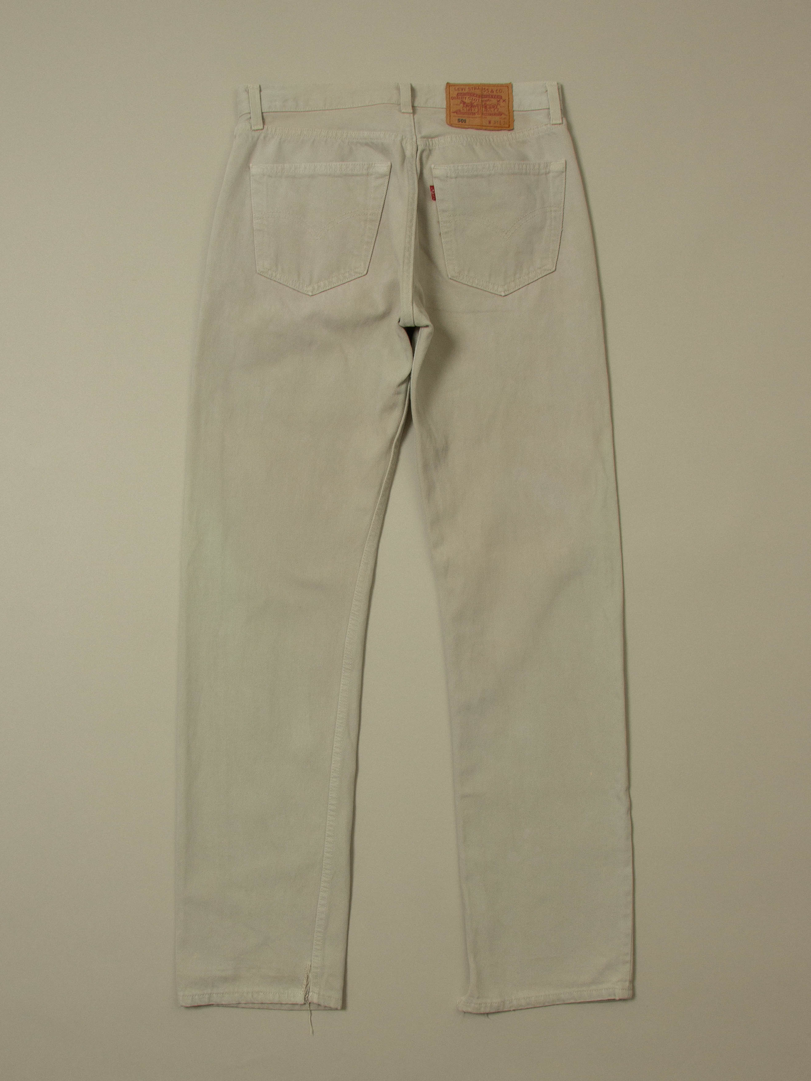 Vtg 1990s Levi's 501 Jeans - Made in USA (30x34) - Image 3