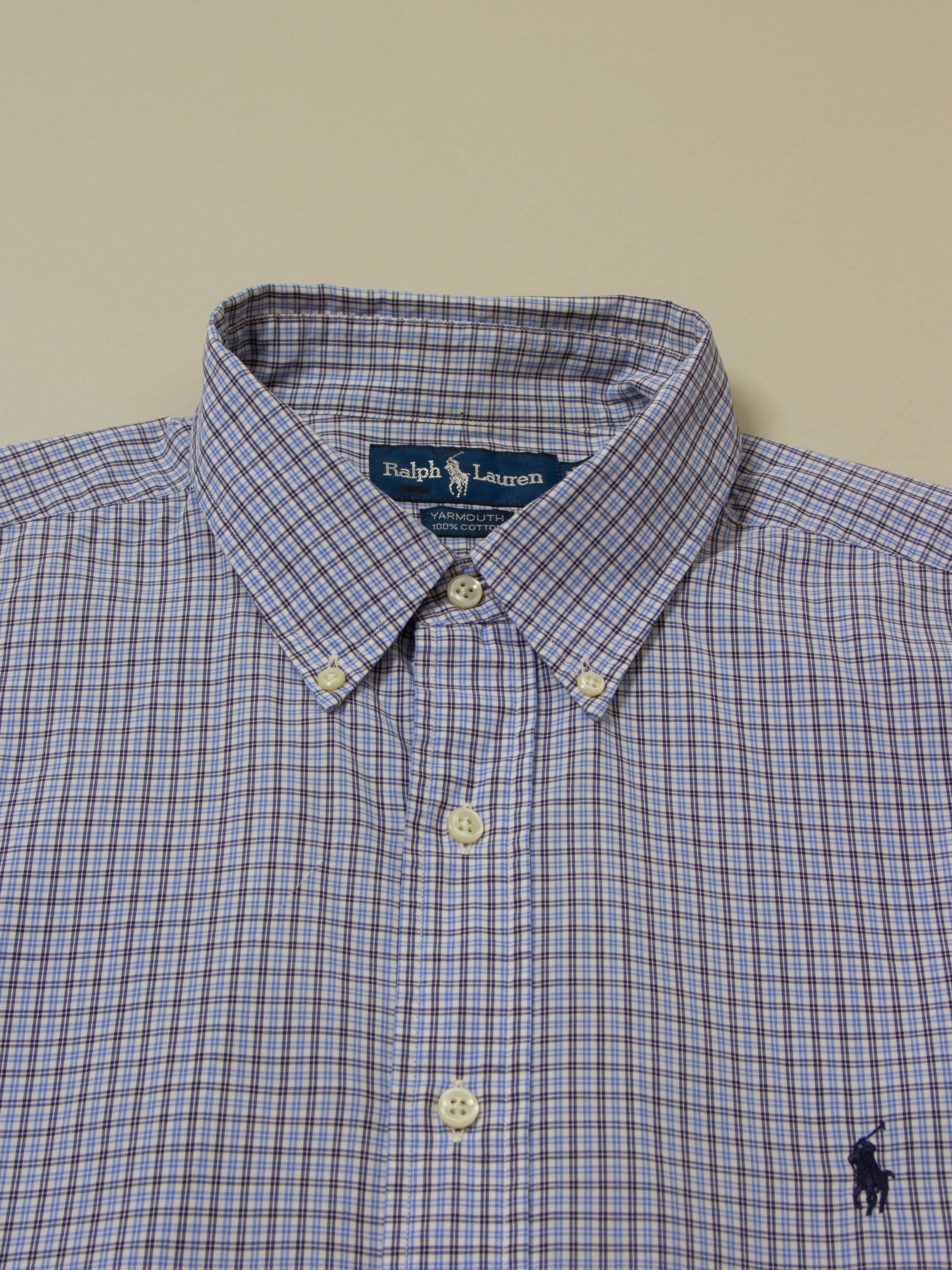 Vtg 1990s Ralph Lauren Shirt (XXL) - Image 3