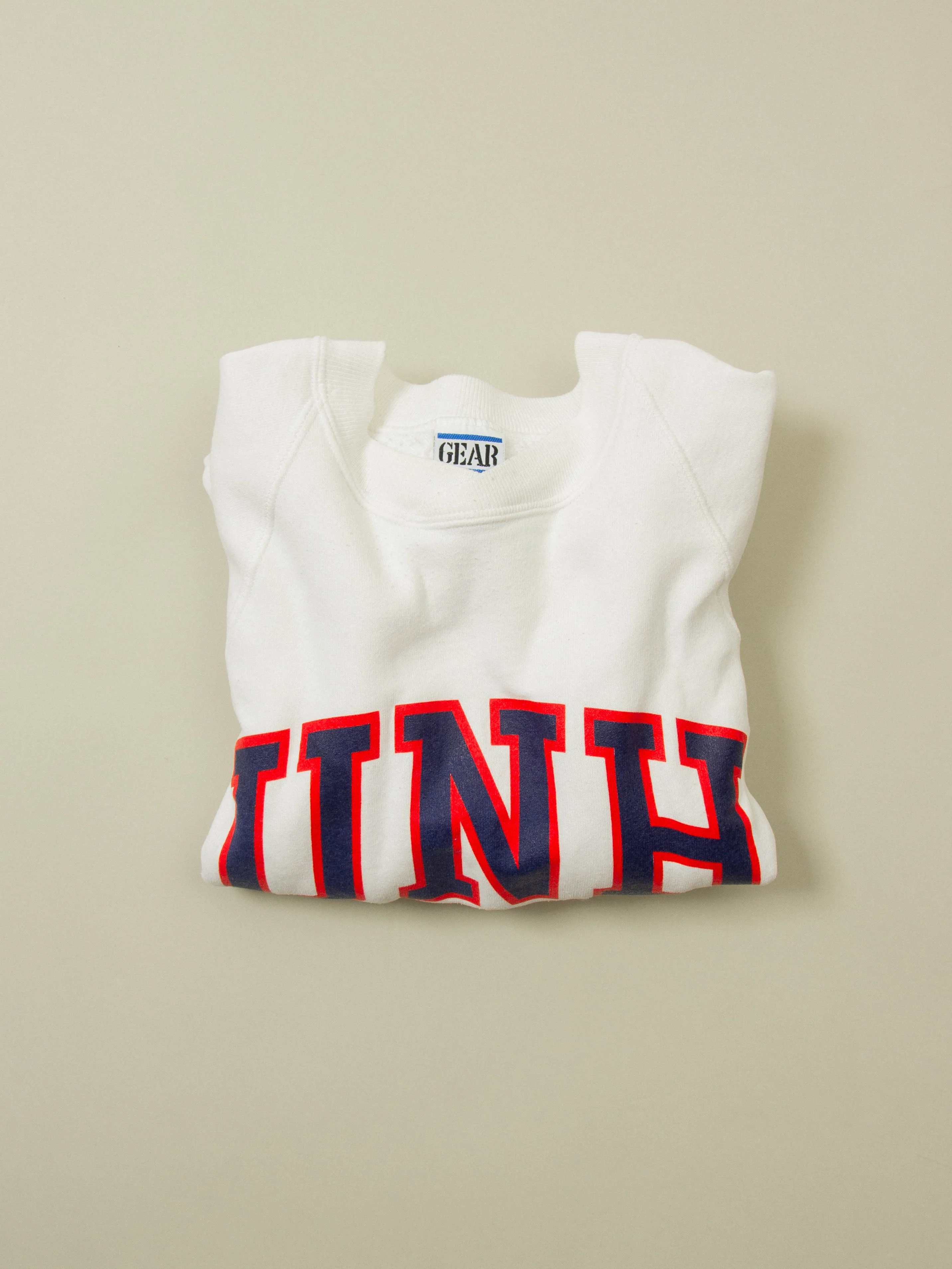 Vtg 1990s University of New Hampshire Sweatshirt - Made in USA (S/M) - Image 6