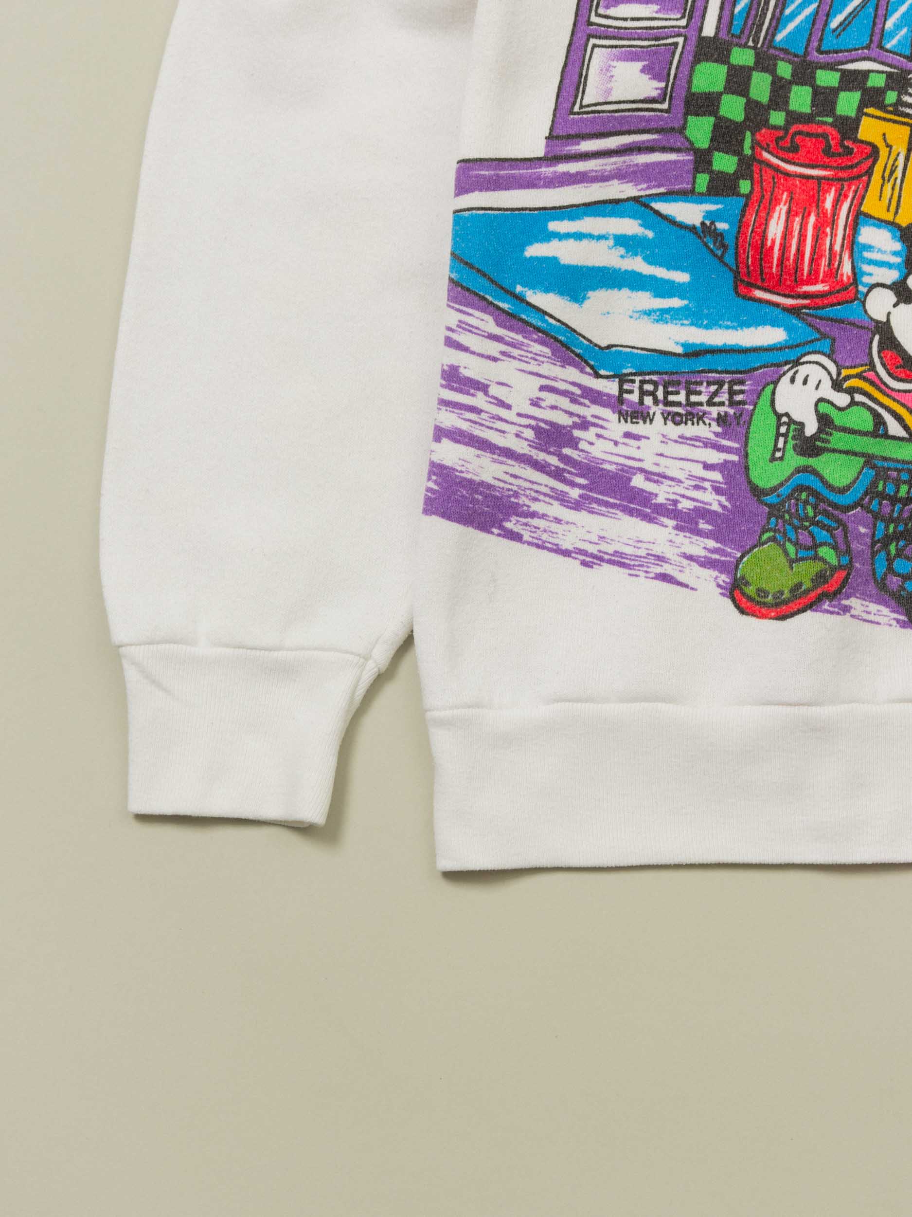 Vtg 1994 Freeze 'Betty Boop' Raglan Sweatshirt – Made in USA (S) - Image 2